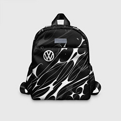 Детский рюкзак Volkswagen - острые линии, цвет: 3D-принт