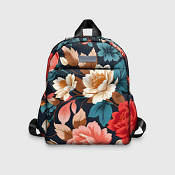 Детский рюкзак Летние цветы - паттерн, цвет: 3D-принт