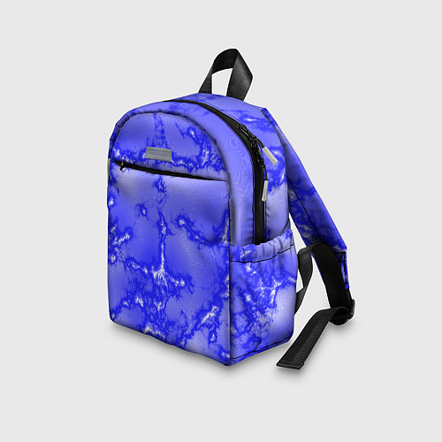 Детский рюкзак Темно-синий мотив / 3D-принт – фото 3