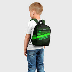 Детский рюкзак Juventus green line, цвет: 3D-принт — фото 2