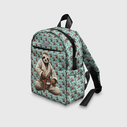 Детский рюкзак Кунг-фу ленивец / 3D-принт – фото 3