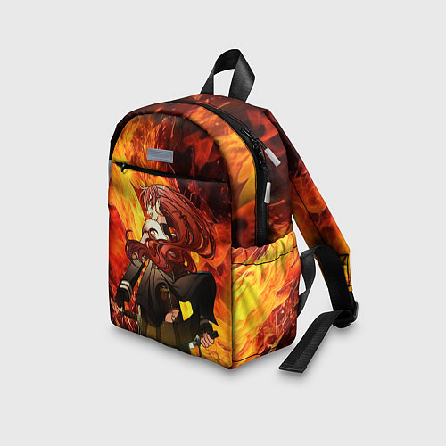 Детский рюкзак Эрис - пламя / 3D-принт – фото 3