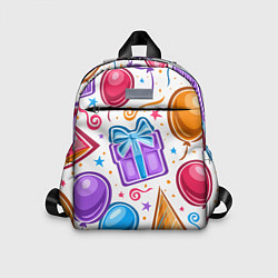 Детский рюкзак Вечеринка, цвет: 3D-принт