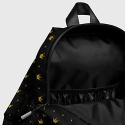 Детский рюкзак Королевский паттерн - Валерия, цвет: 3D-принт — фото 2