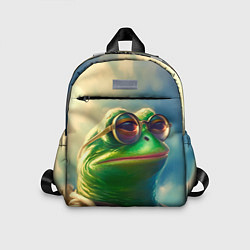 Детский рюкзак Лягушка Пепе, цвет: 3D-принт