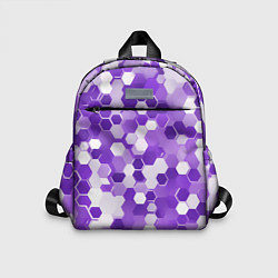 Детский рюкзак Кибер Hexagon Фиолетовый