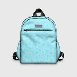 Детский рюкзак Звёздочки на голубом фоне, цвет: 3D-принт