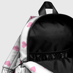 Детский рюкзак Просто сердечки, цвет: 3D-принт — фото 2
