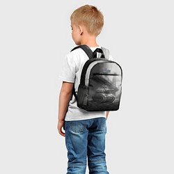 Детский рюкзак Мощный танк, цвет: 3D-принт — фото 2