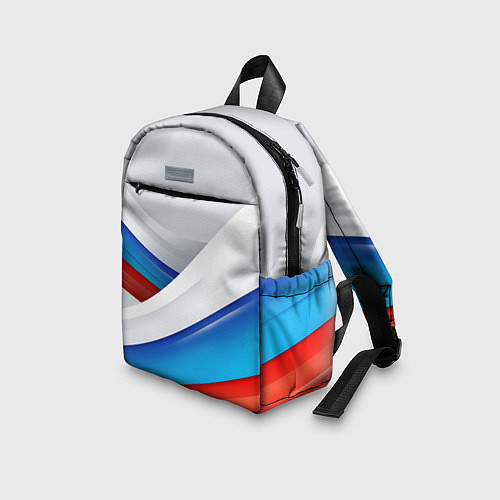 Детский рюкзак Российские флаги / 3D-принт – фото 3