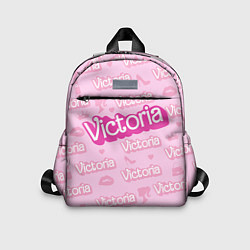 Детский рюкзак Виктория - паттерн Барби розовый, цвет: 3D-принт