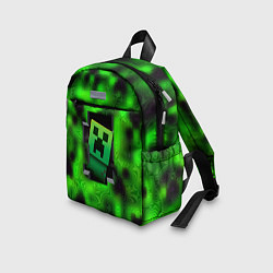 Детский рюкзак Токсичный крипер майнкрафт, цвет: 3D-принт — фото 2