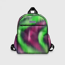 Детский рюкзак Абстрактное северное сияние, цвет: 3D-принт