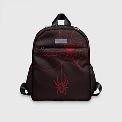 Детский рюкзак Красная паутина, цвет: 3D-принт