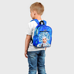 Детский рюкзак Красивая русская снегурочка, цвет: 3D-принт — фото 2