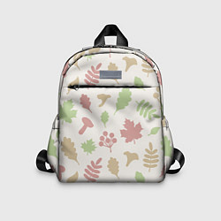 Детский рюкзак Осень - бежевый 3, цвет: 3D-принт