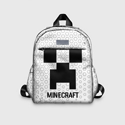 Детский рюкзак Minecraft glitch на светлом фоне, цвет: 3D-принт