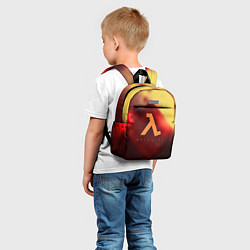 Детский рюкзак Half life black mesa, цвет: 3D-принт — фото 2
