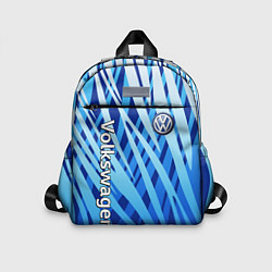 Детский рюкзак Volkswagen - синий камуфляж, цвет: 3D-принт