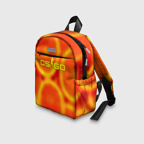 Детский рюкзак Counter Strike апельсин / 3D-принт – фото 3