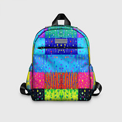 Детский рюкзак Геометрическая абстракция - капли дождя