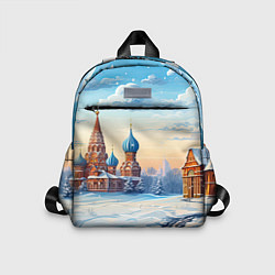 Детский рюкзак Российская зима, цвет: 3D-принт