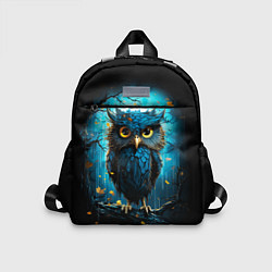 Детский рюкзак Halloween - ночная сова, цвет: 3D-принт