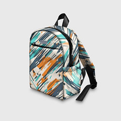 Детский рюкзак Абстракция разноцветная, цвет: 3D-принт — фото 2