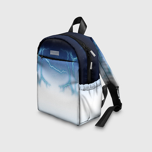 Детский рюкзак Молниеносный разряд / 3D-принт – фото 3