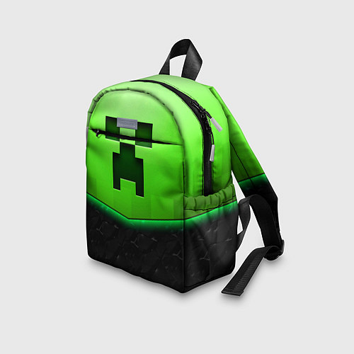 Детский рюкзак Майнкрафт крипер / 3D-принт – фото 3