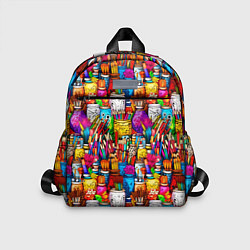Детский рюкзак Набор художника, цвет: 3D-принт