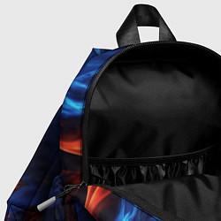 Детский рюкзак Огонь и вода как две стихии, цвет: 3D-принт — фото 2
