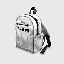 Детский рюкзак Warframe glitch на светлом фоне посередине, цвет: 3D-принт — фото 2