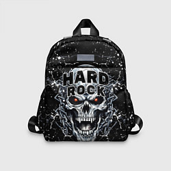 Детский рюкзак Hard rock - evil skull, цвет: 3D-принт