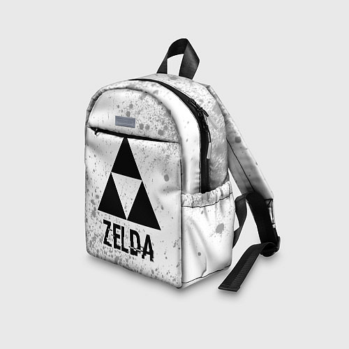 Детский рюкзак Zelda glitch на светлом фоне / 3D-принт – фото 3