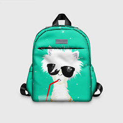 Детский рюкзак Лама - альпака на чиле, цвет: 3D-принт