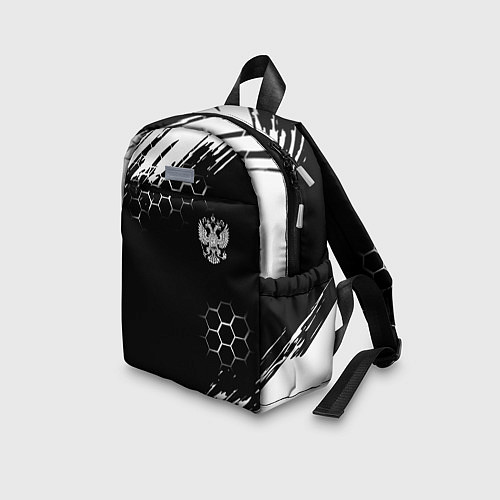 Детский рюкзак Патриот России краски / 3D-принт – фото 3