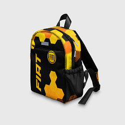 Детский рюкзак Fiat - gold gradient вертикально, цвет: 3D-принт — фото 2