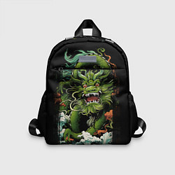 Детский рюкзак Зеленый дракон символ года