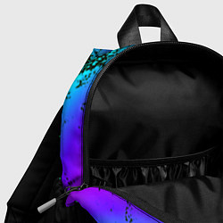 Детский рюкзак Ведьмак неоновый логотип, цвет: 3D-принт — фото 2
