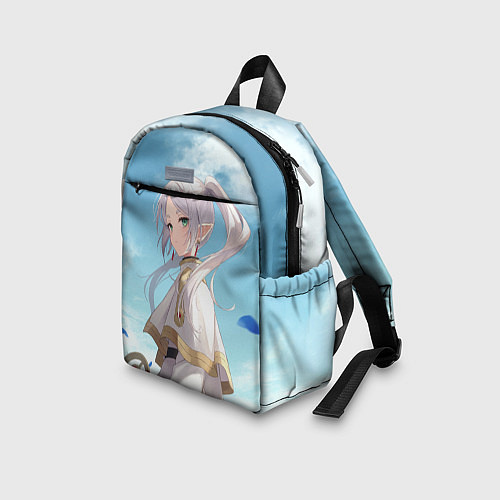 Детский рюкзак Фрирен и небо - эльфийка / 3D-принт – фото 3