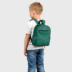 Детский рюкзак Серо-зеленые разводы, цвет: 3D-принт — фото 2