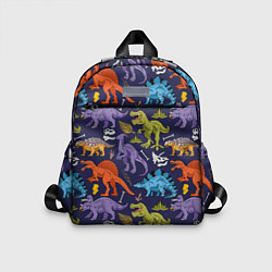 Детский рюкзак Мультяшные динозавры, цвет: 3D-принт