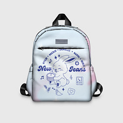 Детский рюкзак Newjeans bunny, цвет: 3D-принт