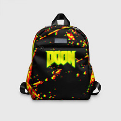 Детский рюкзак Doom огненный марс блики, цвет: 3D-принт