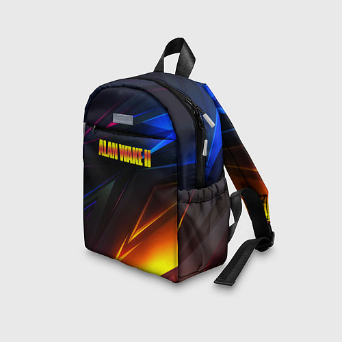 Детский рюкзак Alan Wake stripes / 3D-принт – фото 3