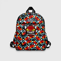 Детский рюкзак Geometry dash bombing, цвет: 3D-принт