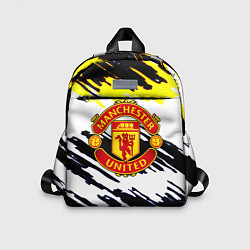 Детский рюкзак Манчестер Юнайтед клуб краски, цвет: 3D-принт