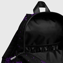 Детский рюкзак Новогодняя Наталья на темном фоне, цвет: 3D-принт — фото 2