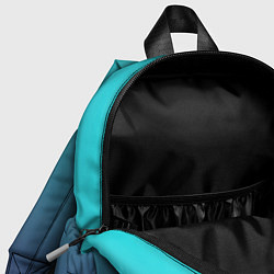 Детский рюкзак Подводный градиент, цвет: 3D-принт — фото 2